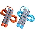 Jump Rope for Kids - Adjustable Soft Skipping Rope with Skin-Friendly Foam Handles for Kids, Boys, Girls, Children - Outdoor Fun Activity, Great Party Favor, Exercise Activity & Fitness