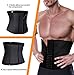 TAILONG Waist Trainer Belt for Men Body Shaper Slimming Workout Trimmer Band Black