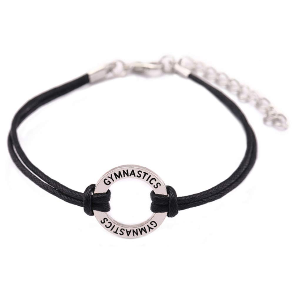 Sportybella Gymnastics Bracelet Girls Gymnastics Bracelet Gymnastics Jewelry for Gymnast