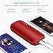 Aibocn Power Bank 16000mAh Portable External Charger with Fast Charging Technology for Apple Phone iPad Samsung Galaxy Tablets and More, Christmas Red