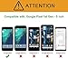 Google Pixel Screen Protector, OMOTON [2 Pack] Tempered Glass Screen Protector [Scratch Proof] [2.5D Rounded Edge] [Anti-Bubble] [High Definition] for Google Pixel [5.0 Inch] (2016 Released)