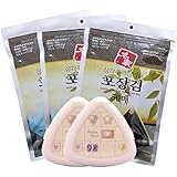 50 Sheets Onigiri Rice Ball Seaweed Wrappers × 3pack +2cases