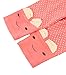 Baby Girl Clothes Infant Outfits 2pcs with Long Sleeved Clothes Set Tops + Pants(9-12 Months,Red)