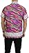 La Leela Men's Aloha Hawaiian Shirt Short Sleeve Button Down Casual Beach Party Purple