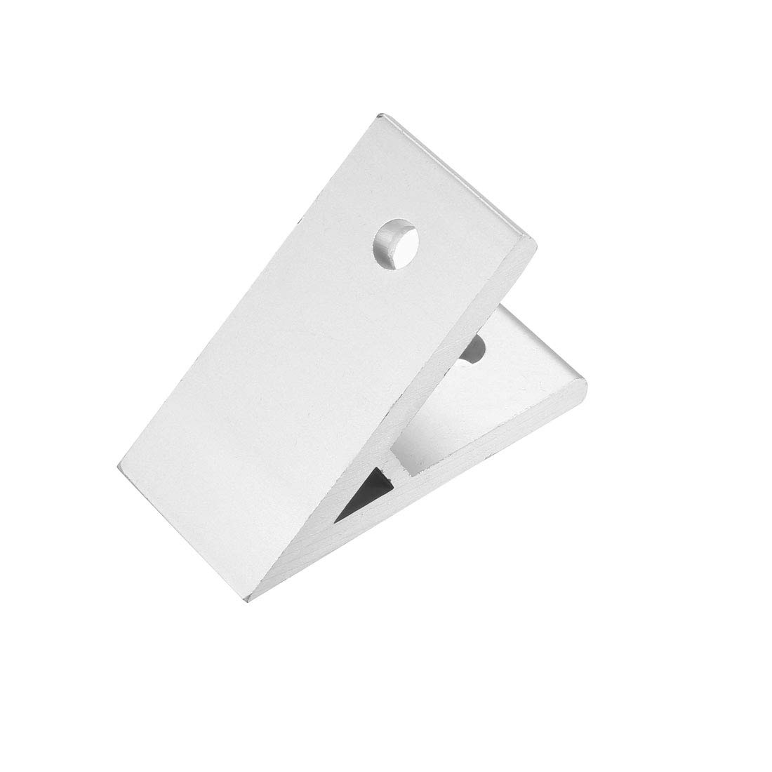 sourcing map 3030 Aluminum Corner Brackets Profile Corner Joint Connectors Corner Braces (45 Degree Angle) 3Pcs
