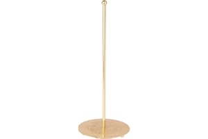 Bard's Tree Topper Etched Gold-toned Stand, 10" H x 4" W x 4" D