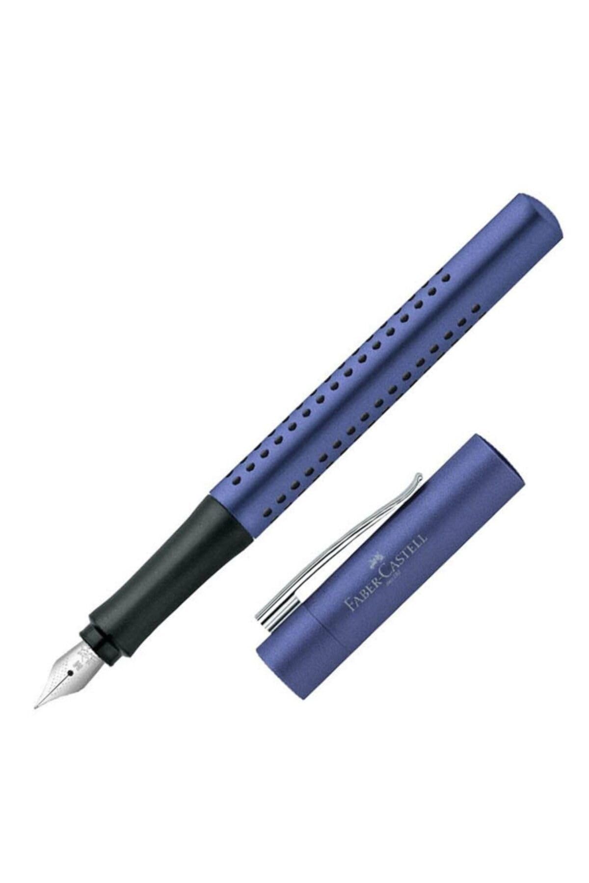 Faber-Castell 140902 Grip 2011 M Fountain Pen - Blue