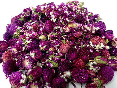 Globe Amaranth Buds & Sprinkles - Perfect for adding that special twist to salads, pastry and fine food | Net weight: 0.52oz / 15g