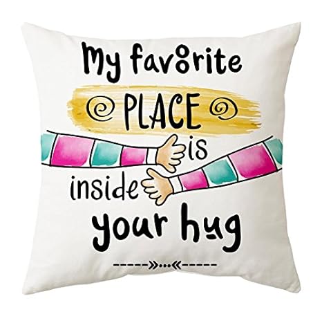 Buy Gift Wrap My Favourite Place Is Inside Your Hug Cushion Cover