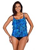 Miraclesuit Women's Tangier Print Classic Bra Tankini Top