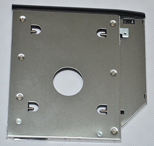Deyoung 2nd HDD SSD Hard Drive Caddy Adapter for HP Elitebook 2530p 2540p with Matched Bezel