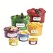 Healthy Living Perfect Portions Food Storage Containers KIT 7 Pieces- Easy Way To Lose Weight Using Portion Control