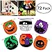 30 Pcs Halloween Drawstring Bags Shiny Black Treat Bags Stuffers Wrapping Bags Halloween Trick or Treat Party Supply Candy Gift Bags
