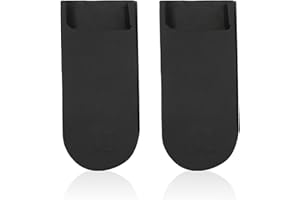 YOSOO HEALTH GEAR Saxophone Thumb Rest Gel Cushion Pad, 2Pcs Saxophone Thumb Rest Rubber Cushion, Thumb Finger Rest Cushion Pads for Soprano Alto Tenor Sax, 1.7 x 0.7 x 0.2inch Saxophone Thumb Rest
