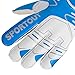 Youth&Adult Goalie Goalkeeper Gloves,Strong Grip for The Toughest Saves, with Finger Spines to Give Splendid Protection to Prevent Injuries 3 Colors