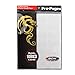 BCW Double-Sided 9-Pocket Pages Holder - 10 White Pages | Trading Card Binder Sheets | Secure Side Loading | Ideal Card Storage and Display Solution