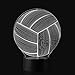 3D Illusion Volleyball Night Light Lamp with 7 Color change, touch base, power by AA batteries