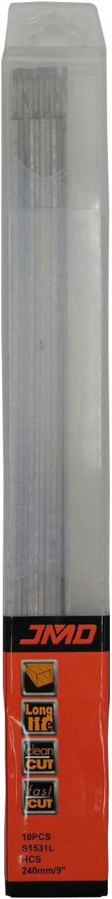 JMD 10-Piece S1531L 240mm Reciprocating Saw Blades Wood 5TPI Recip Saw Blade Set for Fast Wood Cutting Compatible with Bosch Dewalt Black & Decker etc - Image 4