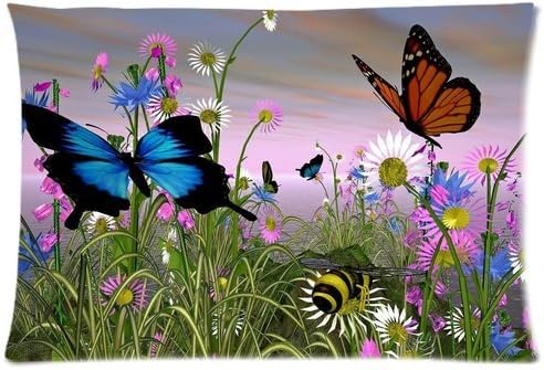 Butterfly Pillowcase Standard Size 20"x30" PWC0471