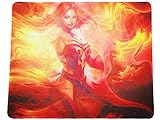 Gaming Gamer Fire Dota Dota2 Huge Lina Mouse Pad High Sensitivity Waterproof Nonskid …