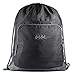 Dot&Dot Gymsack Drawstring Bag - Water Resistant and Lightweight Backpack with Drawcord Closure - Suits Men and Women Sackpack Tote for Travel, Gym, Fitness, Indoor or Outdoor Sports