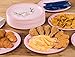 BLUE PANDA Disposable Plates - 80-Count Paper Plates, Bridal and Baby Shower Party Supplies for Appetizer, Lunch, Dinner, and Dessert, Floral Deer Pattern, 9 x 9 Inches