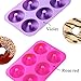 Ozera 2-Pack Donut Baking Pan, Non-Stick Donut Mold, Silicone Baking Molds for Donuts, Easy to Bake Full Size Perfect Shaped Doughnuts
