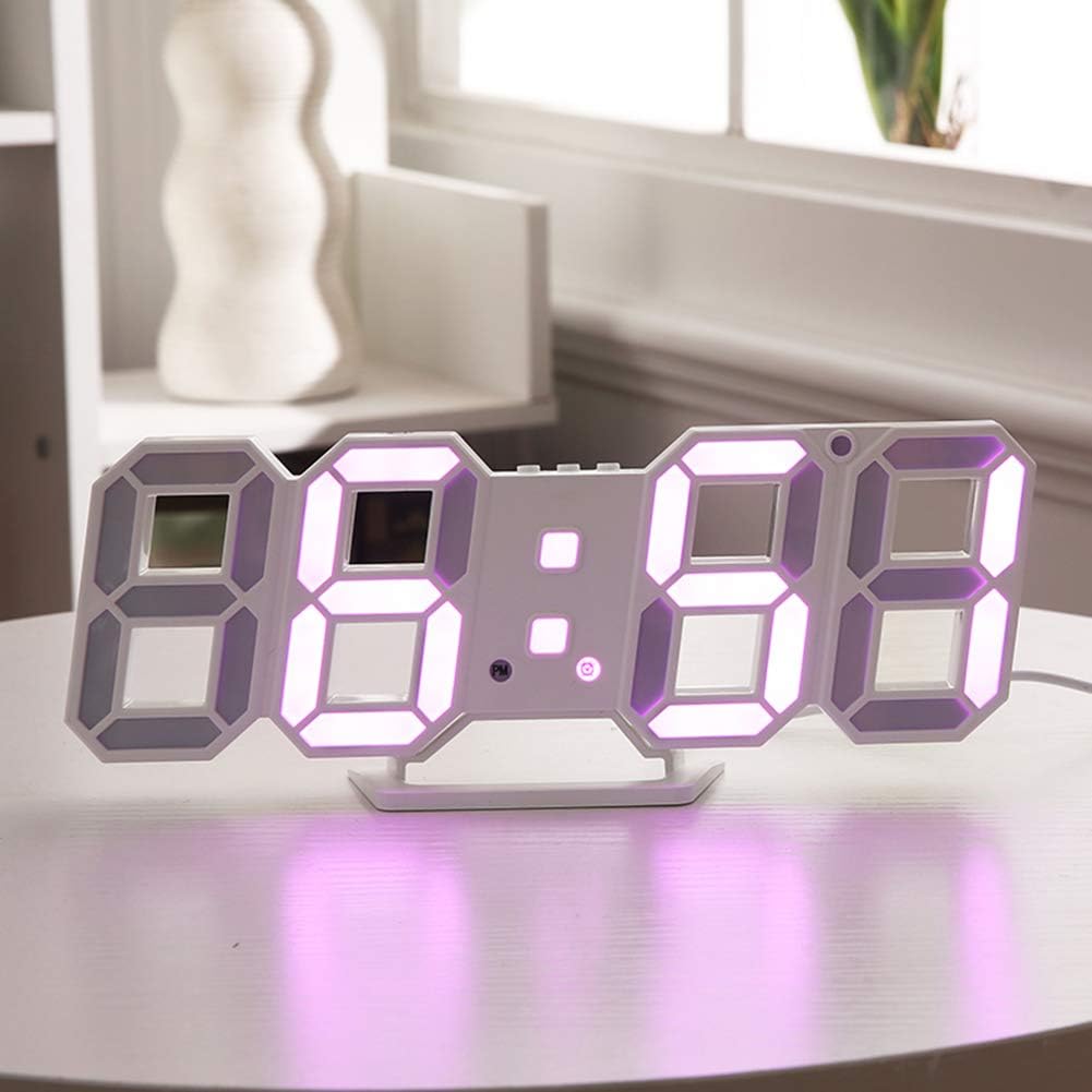 XZYP Radio Despertador Proyector, Reloj Digital De Pared Reloj ...