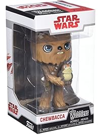 Funko Wobblers Star Wars: The Last Jedi - Chewbacca - Collectible Figure