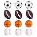 Super Z Outlet Sports Themed Mini Stress Balls Squeeze Foam for Anxiety Relief, Relaxation, Party Favor Toy, Gifts (12 Pack)
