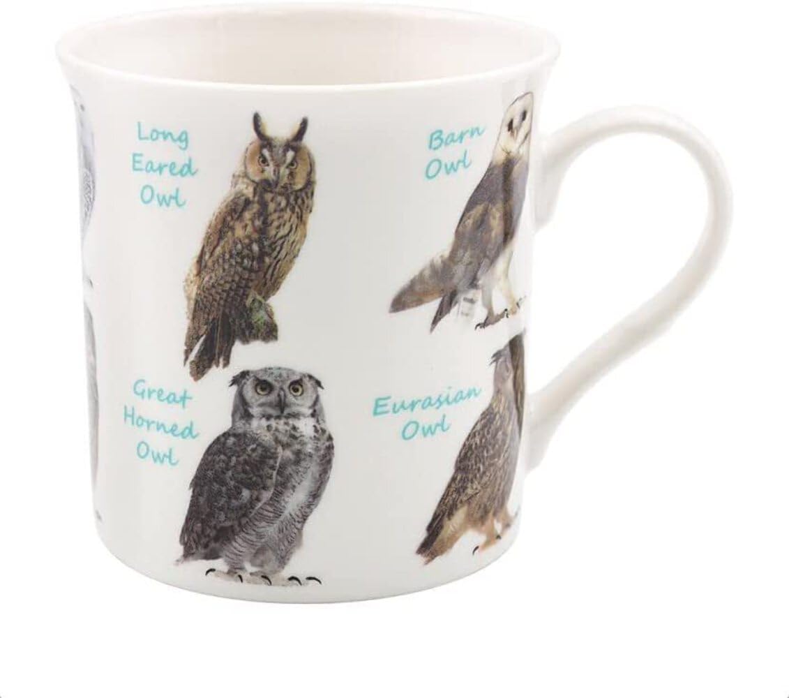 Ceramic Mug | Owl Species design | 1 Pc
