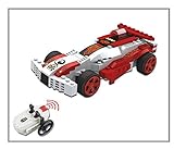 Unitech Toys UniBlock Red & White Racecar R/C Construction Toy