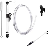 Fermtech Mini 14" Long Deluxe Siphoning Kit &ndash; Complete Home Brewing Equipment for Beer, Wine, Mead, and Craft Brew Making; Includes Auto Siphon Pump, Food-Grade Transfer Hose, and Bottling Wand