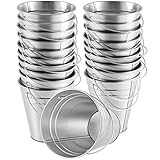 ZEONHAK 20 Pack 4.5 x 5 Inches Galvanized Metal