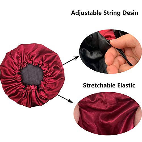 Satin-Bonnets-Adjustable-satin-bonnets-for-women-Double-Layer-Large-Sleeping-Silk-Bonnet-Soft-Sleep-Bonnet-For-Women-Girls-Curly-Natural-Hair-Night-Sleep-Cap