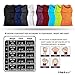 Hoter Mens Body Shaper Slimming Vest, Men's Compression Base Layer Slim Compression Muscle Tank Shapewear
