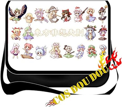 Amazon Co Jp 東方project 東方非想天則 ショルダーバッグ アニメ キャラクターグッズ かばん 鞄 ノートパソコンバッグ ノートパソコン収納可能 パソコンバッグ ワンショルダーバッグ 34cmx29cmx11cm パソコン 周辺機器