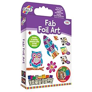 Galt-Toys-Fab-Foil-Art-Craft-Kit-for-Kids-Ages-6-Years-Plus Galt Toys, Fab Foil Art, Craft Kit for Kids, Ages 6 Years Plus