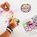 Scientoy Loom kit, 19700+ Rainbow Rubber Bands Refill Kits, Bracelet Making Kit Include:18700+ Bands in 38 Colors, 280+ PVC& ABC Beads,30 Charms 30 Transparent Charm,1000+ Accessories for Girls&Boys