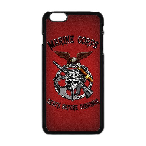 Generic Custom Extraordinary Best Design USMC(US Marine Corps) Symbol Series Plastic Case Cover for iPhone6 Plus 5.5