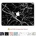 Koru Premium Black Marble Vinyl Decal Skin Sticker Case Cover for Macbook Air 13 inch (Models A1369 and A1466)