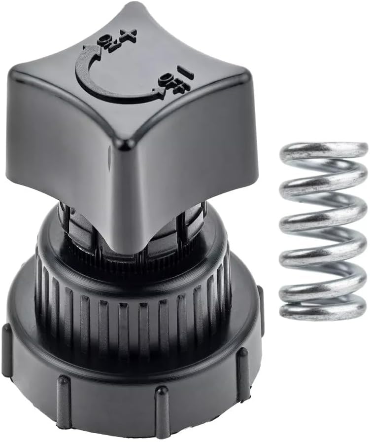 Photo 1 of 137-0001 Manifold Plastic Air Compressor Regulator Valve Knob Compatible with Sanborn Craftsman Coleman With 055-0005 SANBORN COLEMAN AIR REGULATOR SPRING