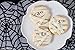 Candy Molds N More Edible Royal Icing Candy Eyes Cookie Decorations 7-16th inches, Quantity 84