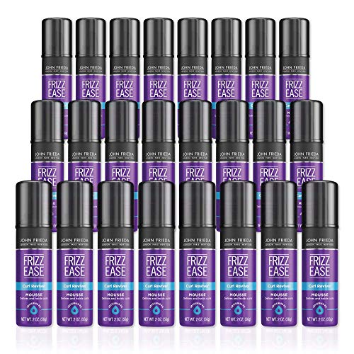 John Frieda Frizz Ease Curl Reviver Mousse, Enhances Curls, Soft