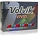 Volvik Vivid Matte Red Golf Balls