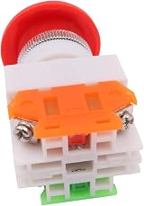 WANGCL 2PCS Emergency Stop Rotary Switch 1NO 1NC 22mm LAY37-11ZS view 5