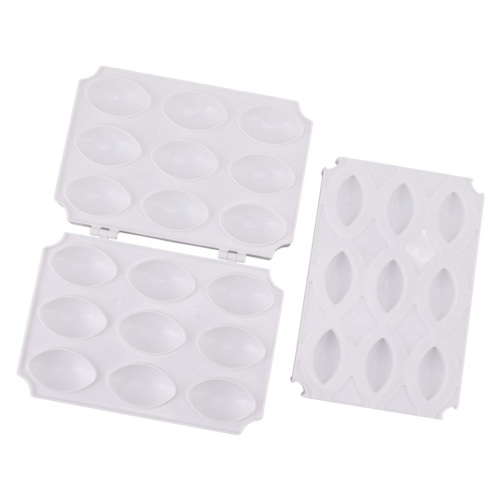 Meatloaf Maker Press Tool, Dishwasher Safe ABS Meatball Making Mold for Kitchen (Nine Grids)