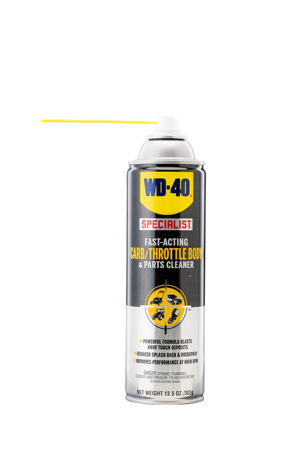 WD-40 - 300134 Specialist Carb/Throttle Body & Parts Cleaner, 13.5 OZ: Industrial & Scientific