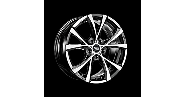 Llantas 17 Pulgadas – MSW Cross Over plata negro: Amazon.es ...