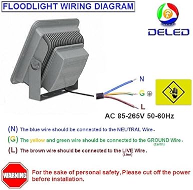 Wiring Diagram For Flood Light - Complete Wiring Schemas